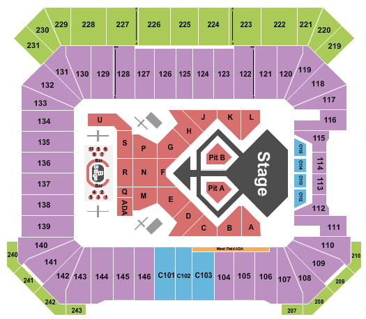 Protective Stadium Chris Brown Seating Chart